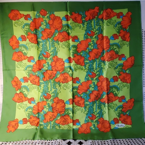 Mila Paoli Accessories - ‼LAST CALL‼VTG Mila Paoli silk scarf